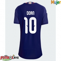Camiseta Japón Ritsu Doan #10 Primera Equipación para mujer Mundial 2026 manga corta